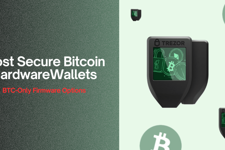 Most Secure Hardware Wallets for Bitcoin