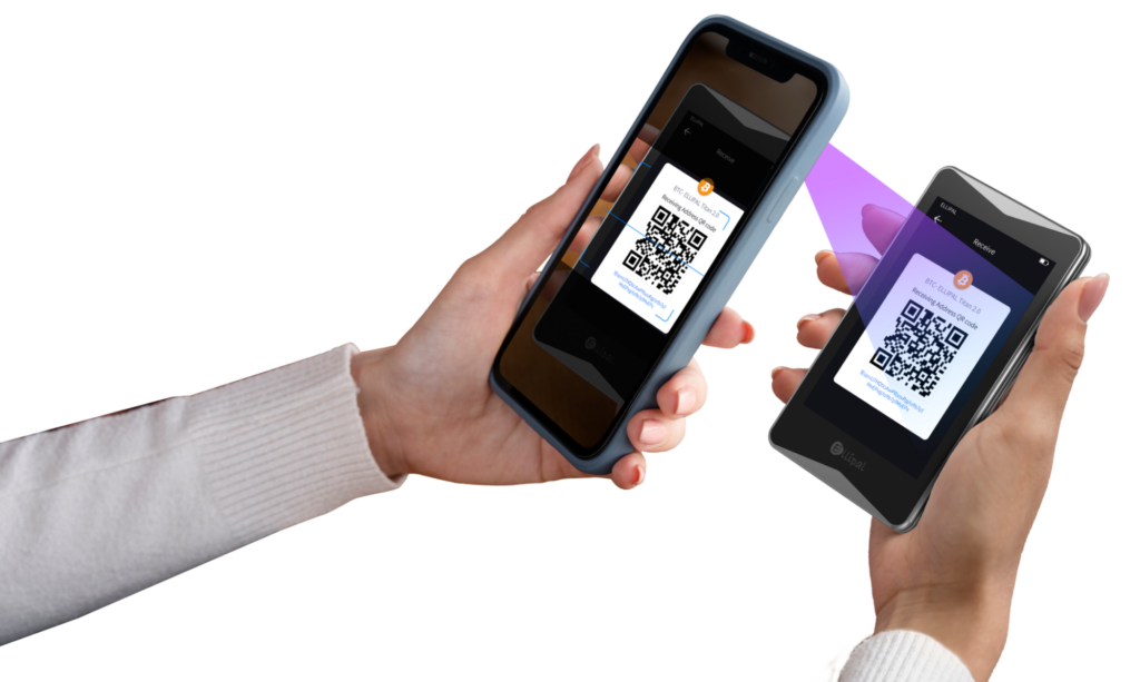 ELLIPAL Camera QR code scanning