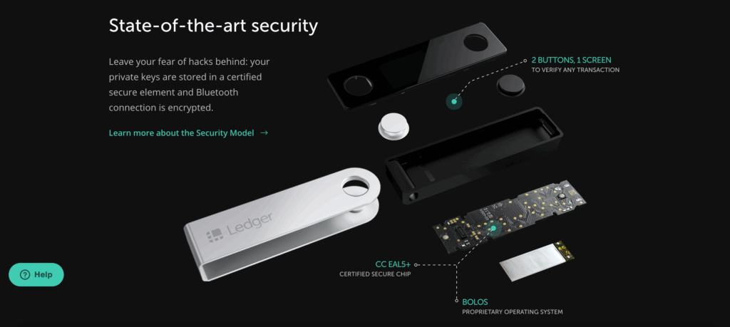Ledger wallet security