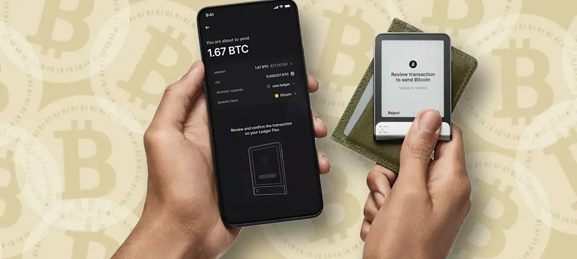 Ledger Flex hardware wallet Set up and how to use