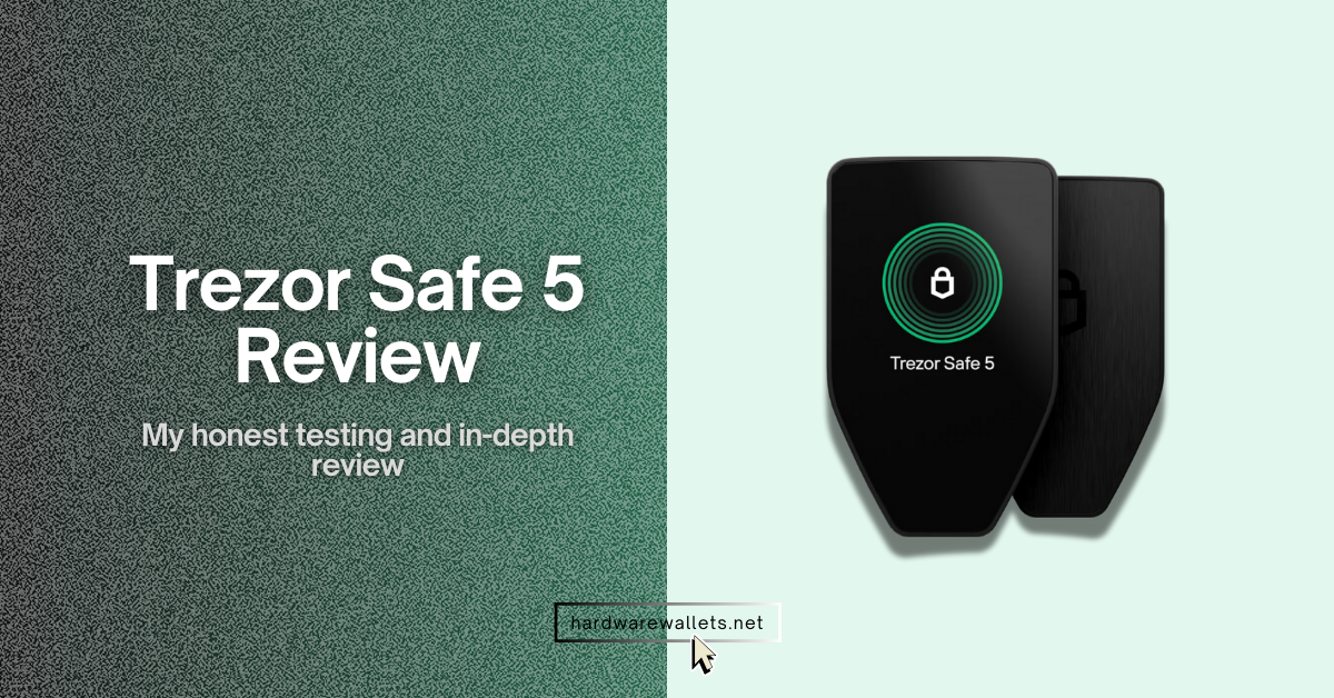 Trezor Safe 5 review