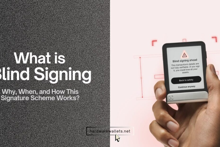 What is Blind Signing in crypto