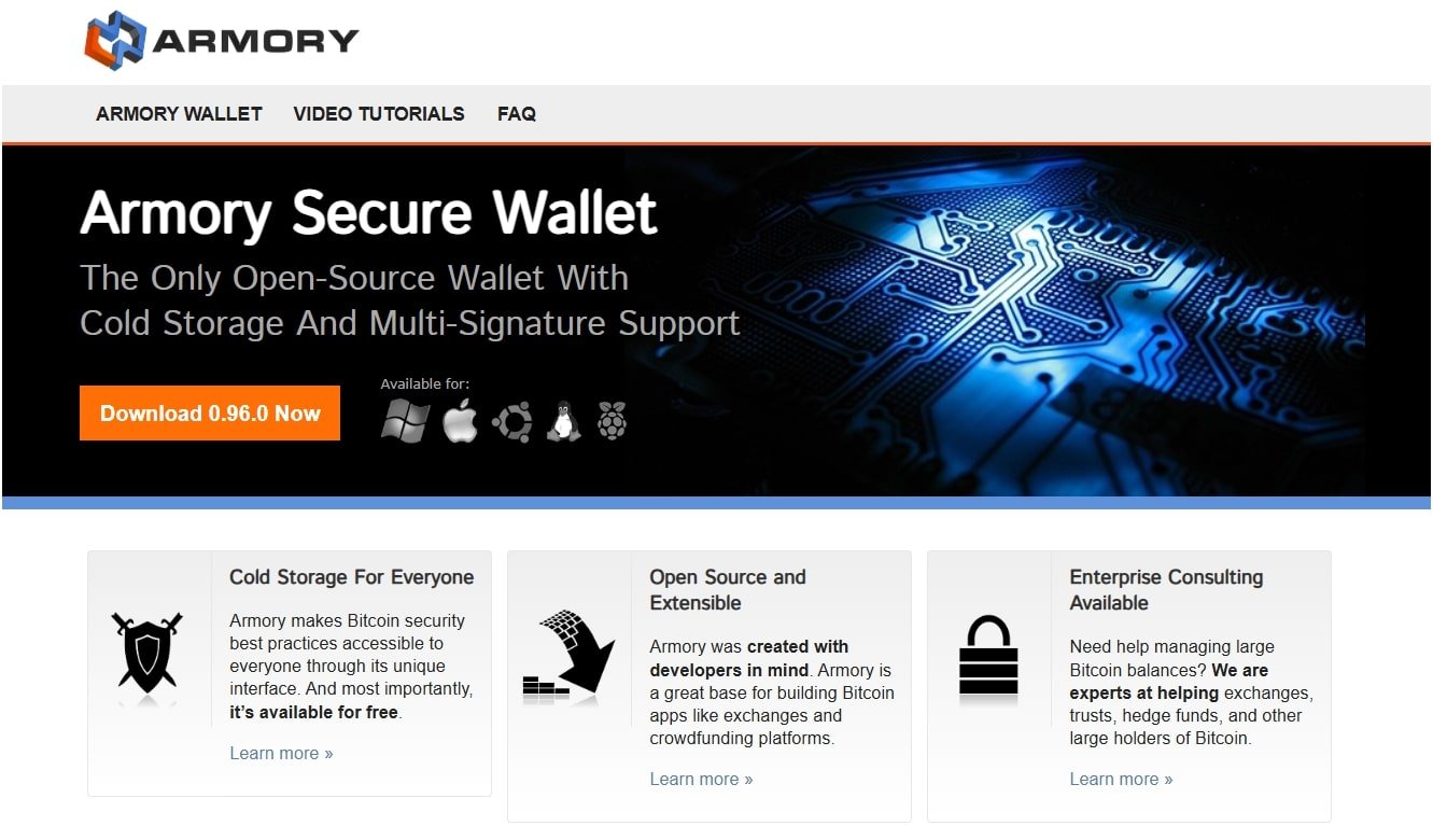 Armory wallet