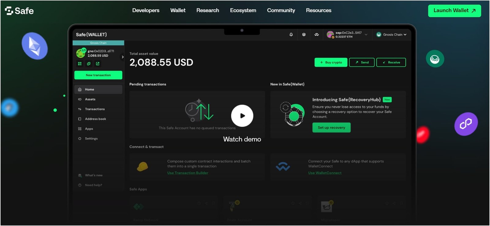 Safe wallet