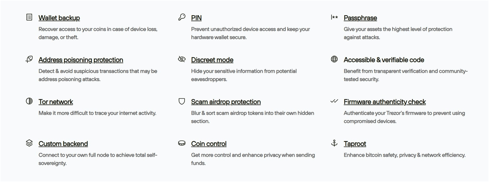 Safe 5 all security features