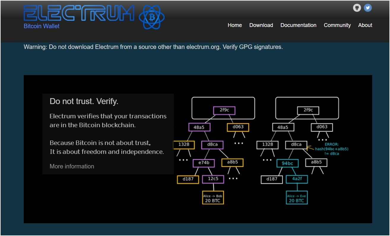 Electrum Bitcoin wallet