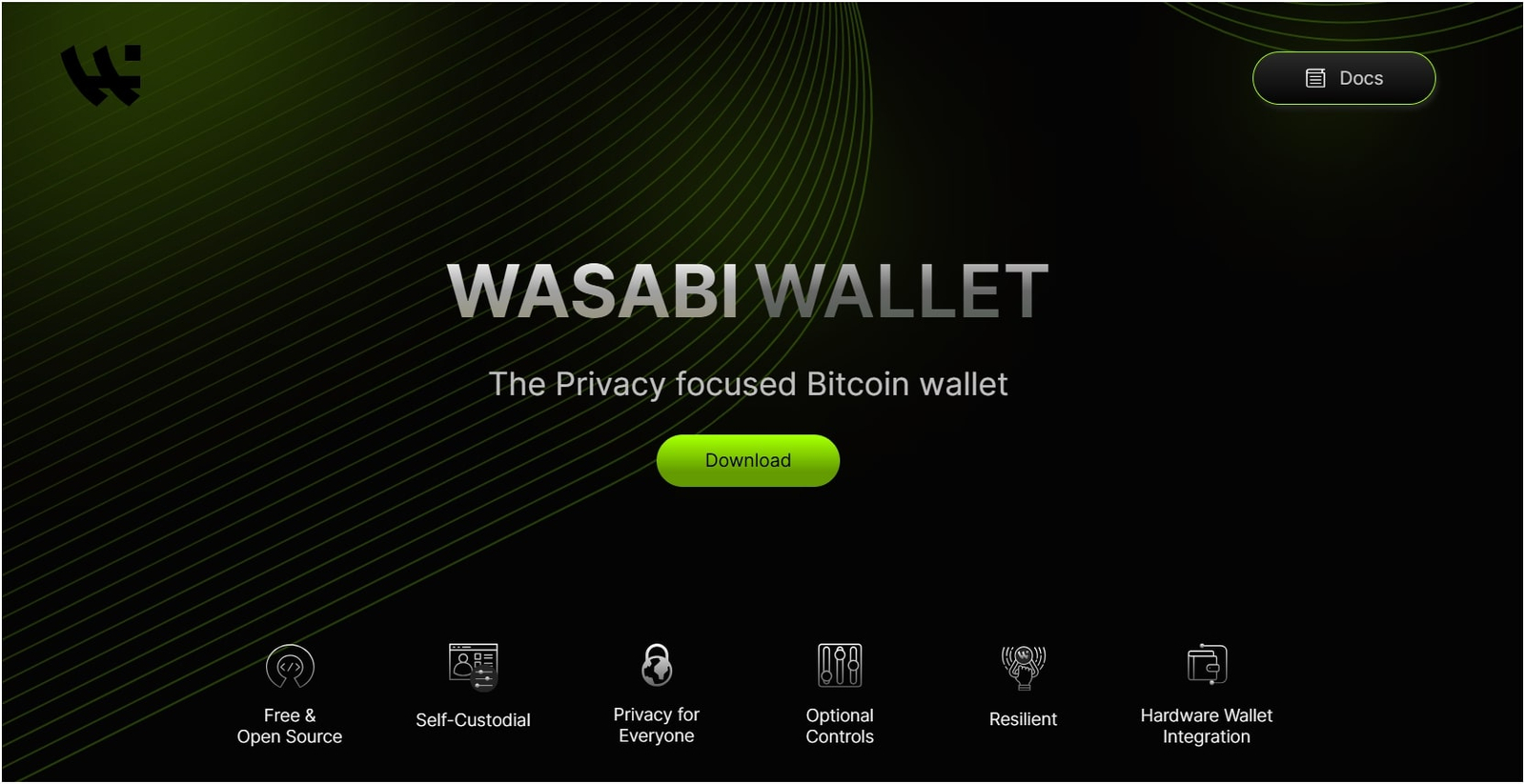 Wasabi wallet