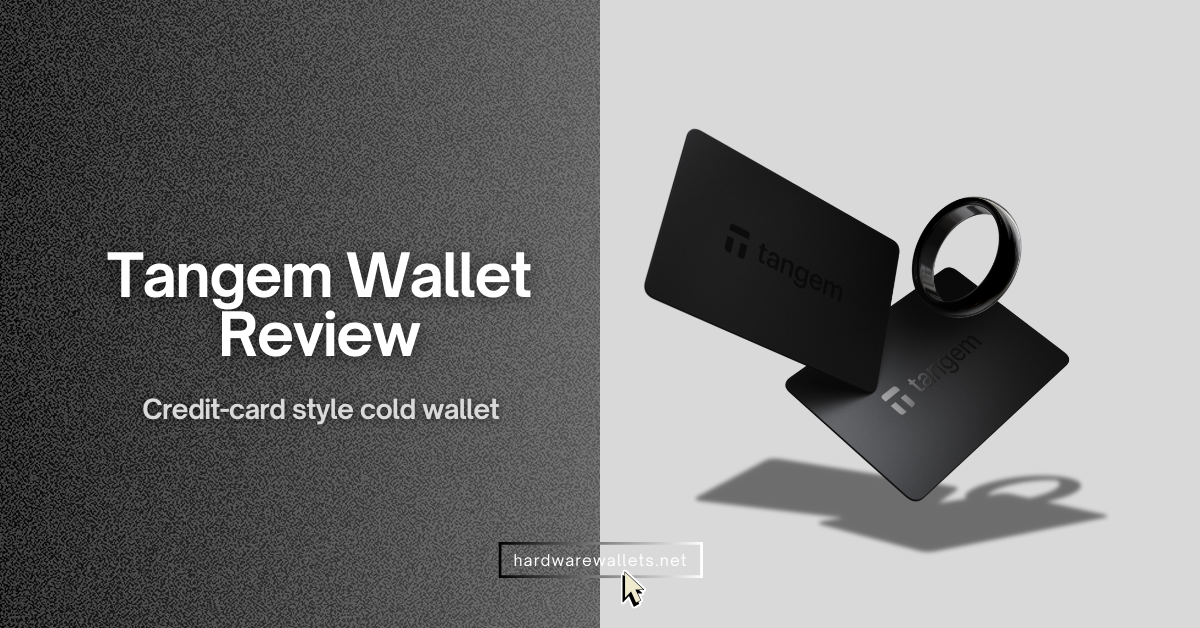 Tangem wallet review