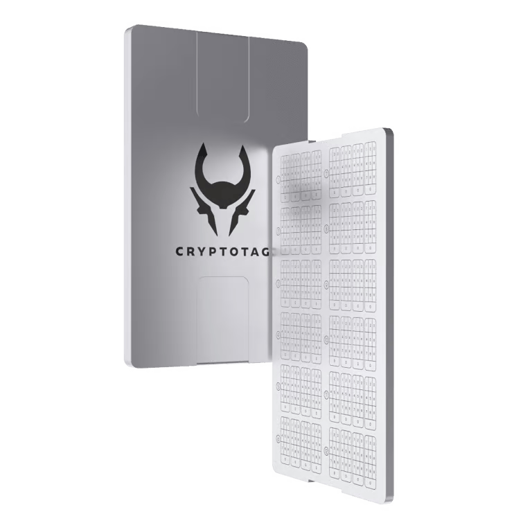 cryptotag zeus hardware wallet backup
