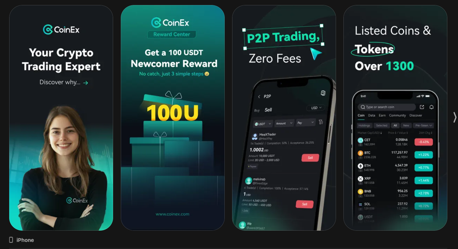 CoinEx mobile app review