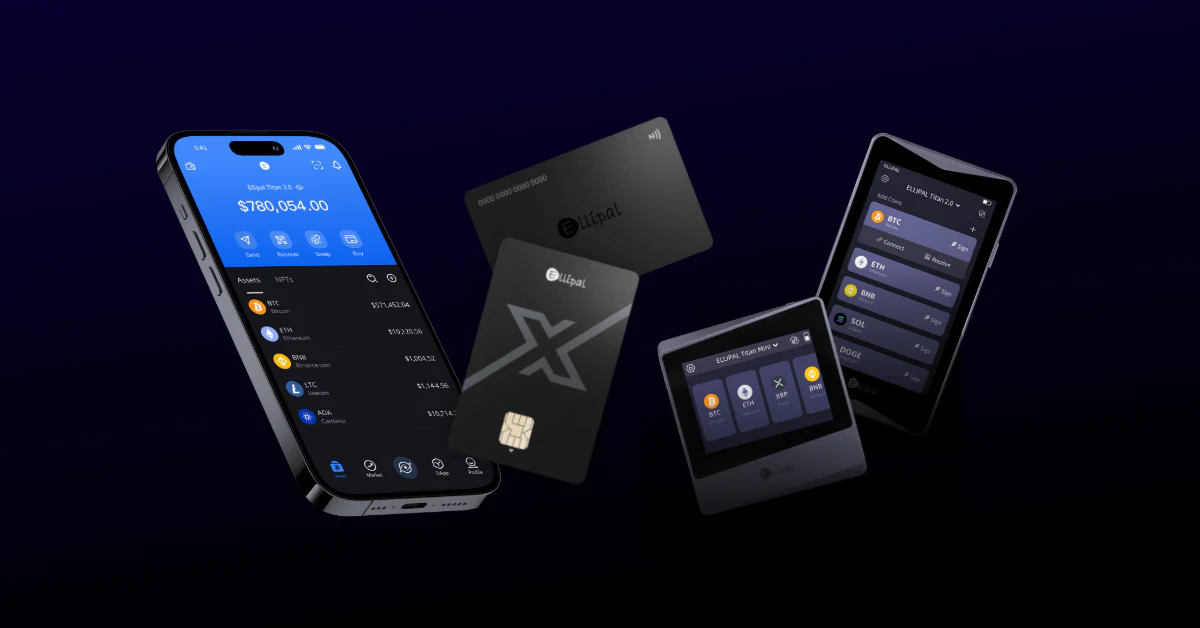 ELLIPAL moible crypto wallet app