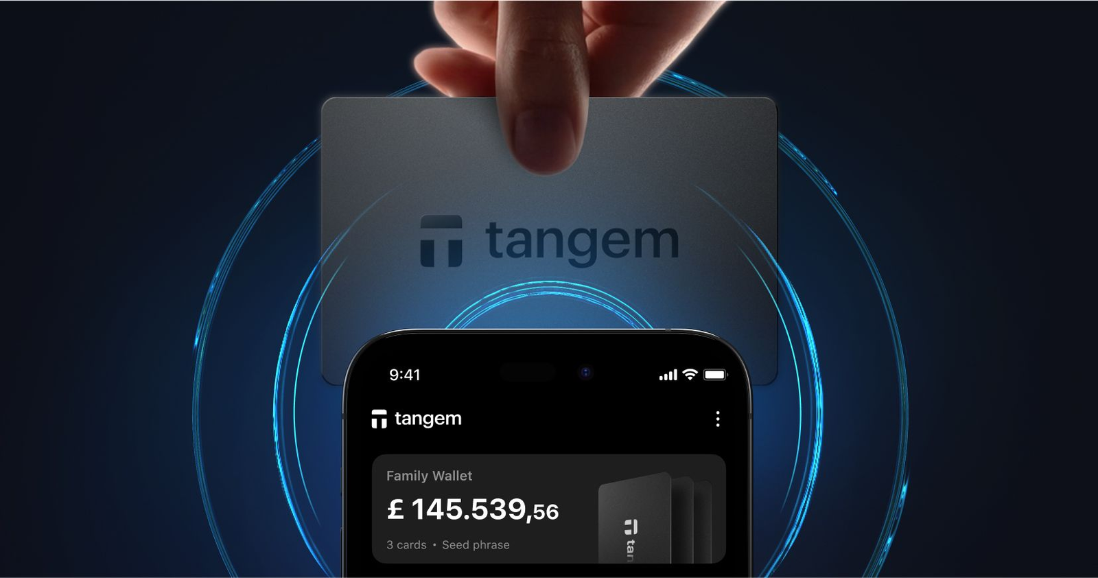 Tangem mobile wallet for crypto