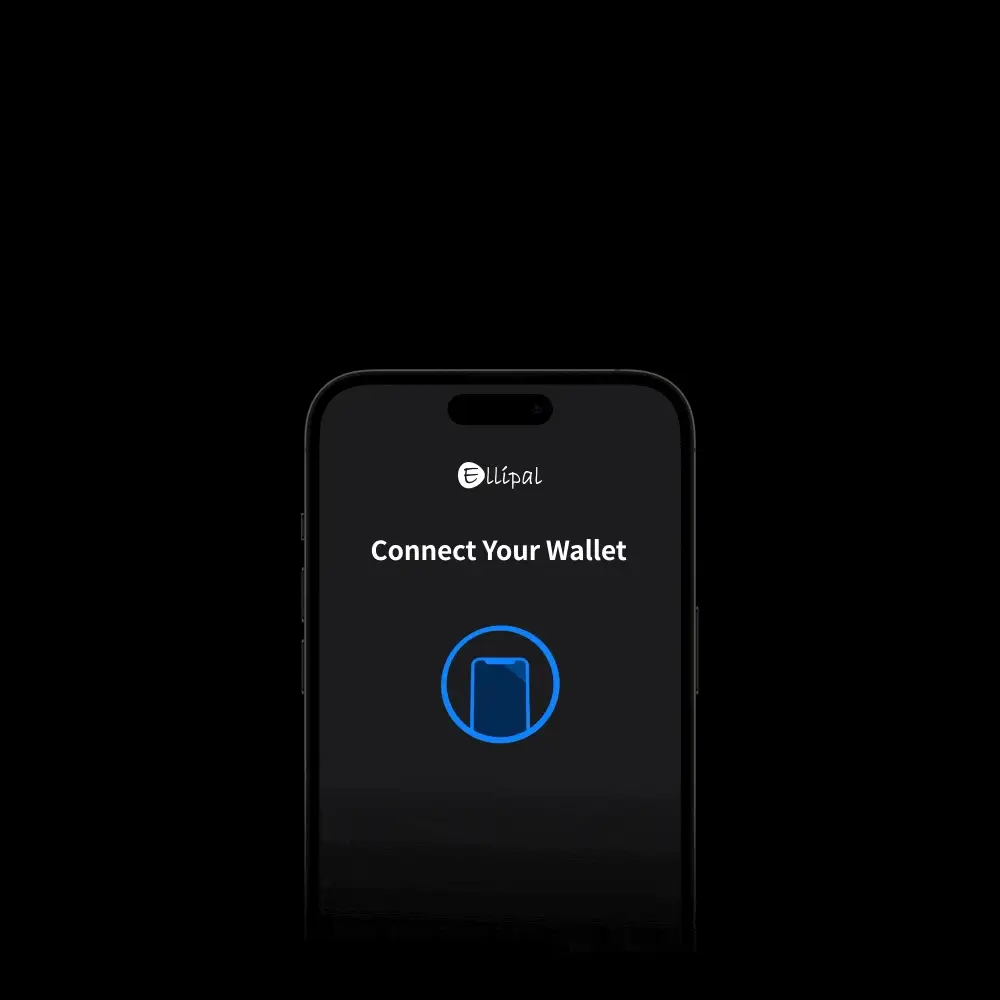 ELLIPAL X Card connect wallet screen
