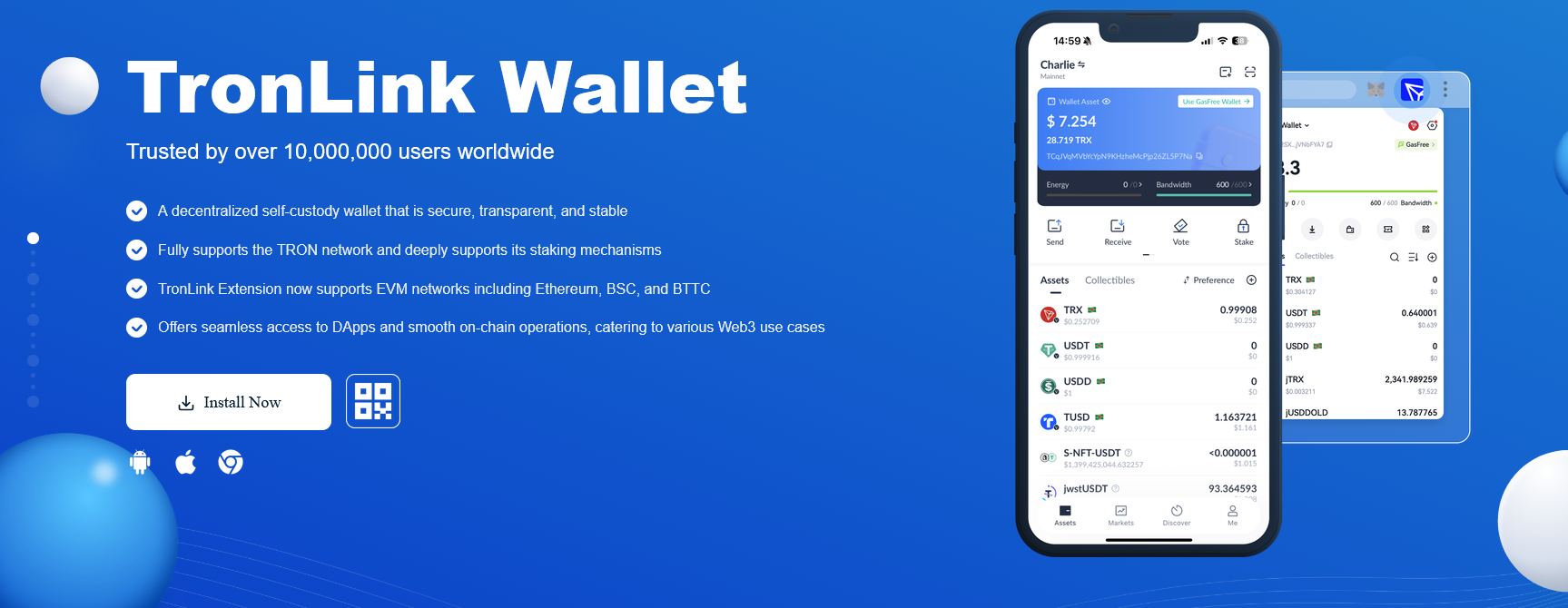 TronLink USDT TRC20 wallet