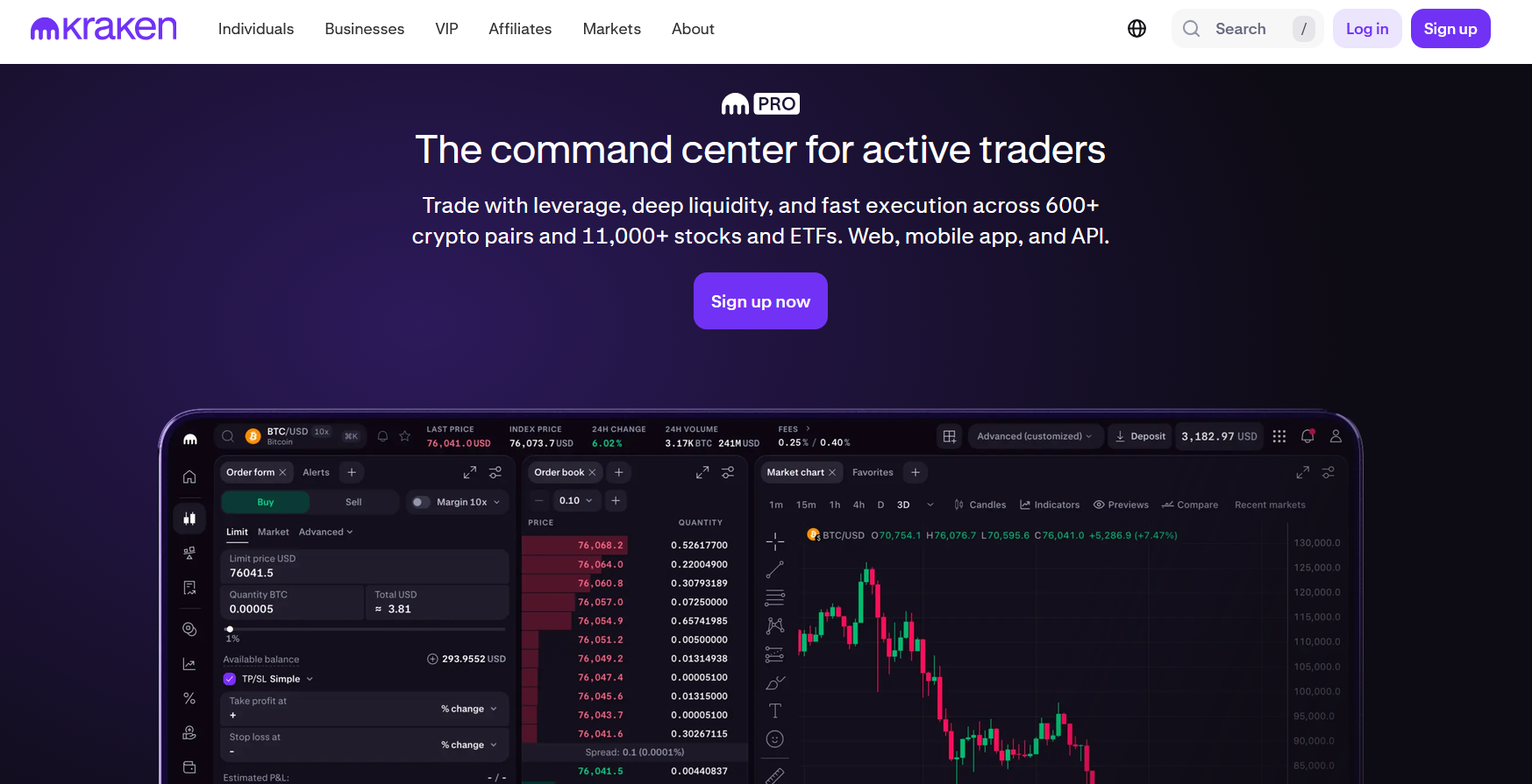 Kraken crypto exchange