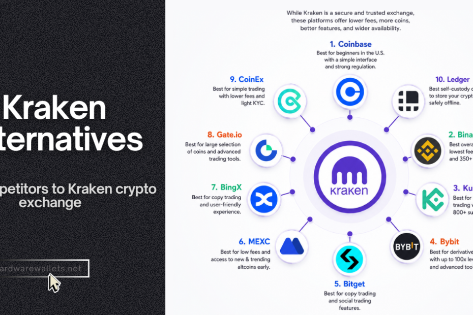 best Kraken alternatives crypto exchanges