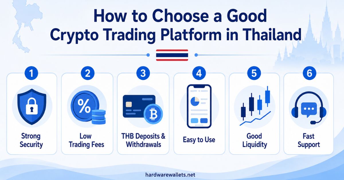 criteria to choose safest Thailand crypto exchange